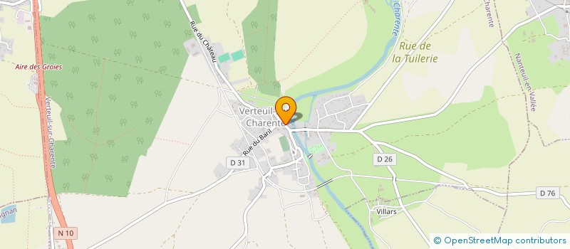 localisation de l'entreprise MONSIEUR SIMON MILTON à VERTEUIL-SUR-CHARENTE