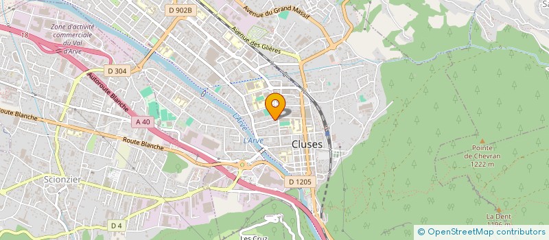 localisation de l'entreprise MONSIEUR SIMON MIOCEC à CLUSES