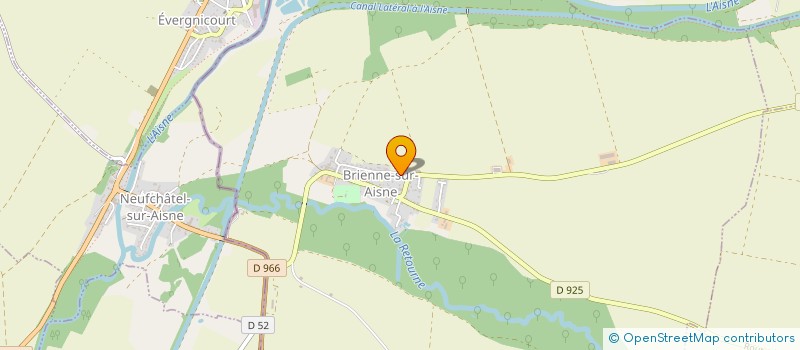localisation de l'entreprise MONSIEUR SIMON MIRMONT à BRIENNE-SUR-AISNE