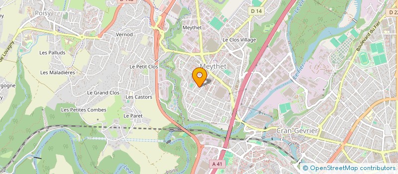 localisation de l'entreprise MONSIEUR SIMON MORICE à ANNECY