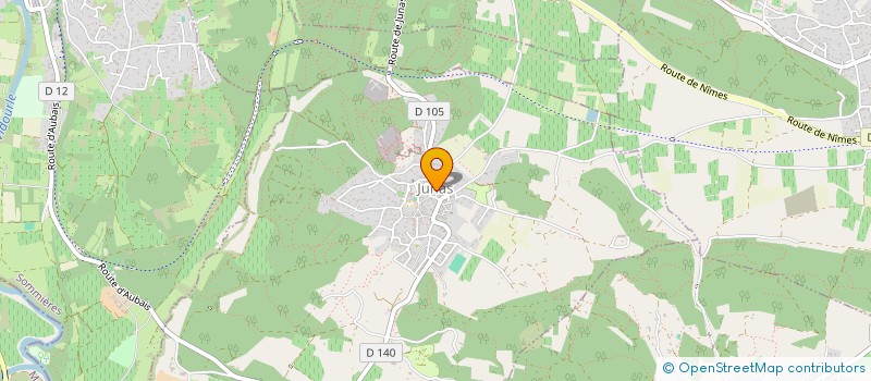 localisation de l'entreprise MONSIEUR SIMON MORISSEAU  JUNAS