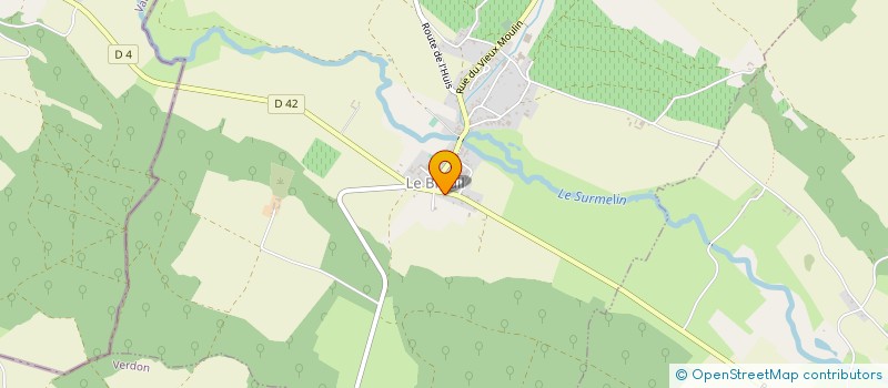 localisation de l'entreprise MONSIEUR SIMON MOUTARDIER SAXBY  VALLEES EN CHAMPAGNE