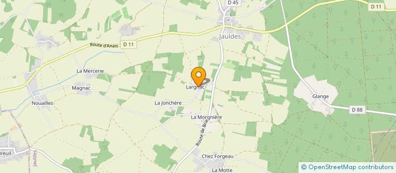 localisation de l'entreprise MONSIEUR SIMON NAUD à JAULDES