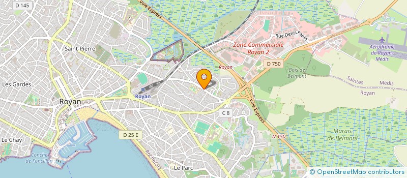 localisation de l'entreprise MONSIEUR SIMON NEUVILLE  ROYAN