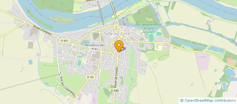 localisation de l'entreprise MONSIEUR SIMON NJOCK à SULLY-SUR-LOIRE