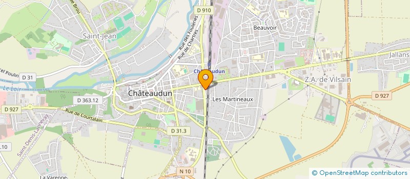 localisation de l'entreprise MONSIEUR SIMON NOUMEDEM à CHATEAUDUN
