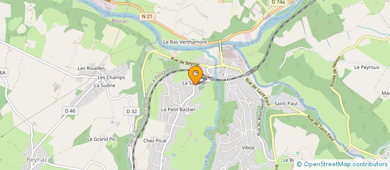 localisation de l'entreprise MONSIEUR SIMON NTAMACK  BOSMIE-L'AIGUILLE