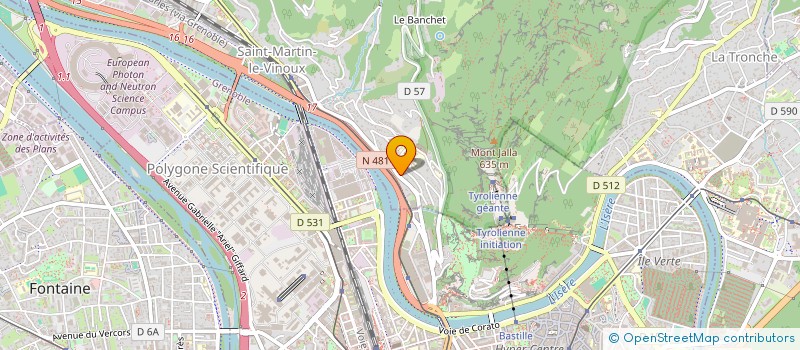 localisation de l'entreprise MONSIEUR SIMON NUCCI  GRENOBLE