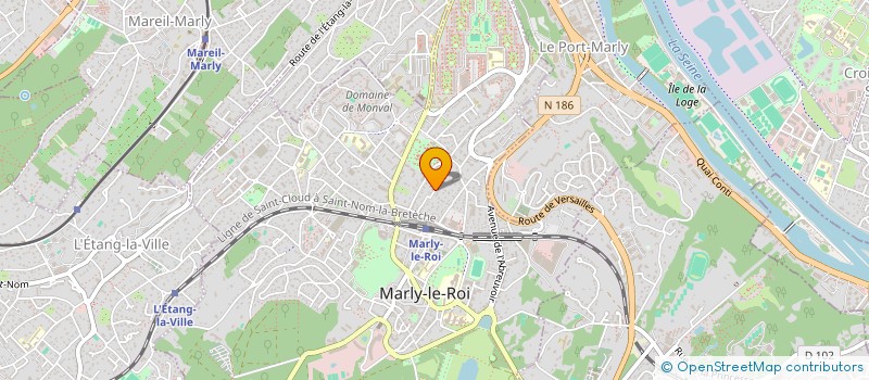 localisation de l'entreprise MONSIEUR SIMON OBEGI  MARLY-LE-ROI