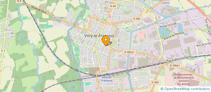 localisation de l'entreprise MONSIEUR SIMON ONYSZKIEWICZ  VITRY-LE-FRANCOIS