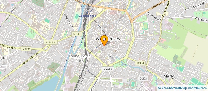 localisation de l'entreprise MONSIEUR SIMON PAINDAVOINE  VALENCIENNES