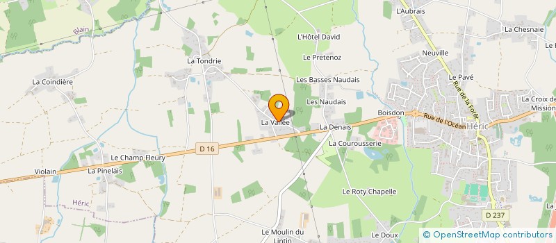localisation de l'entreprise MONSIEUR SIMON PAPIN à HERIC