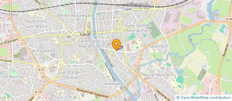 localisation de l'entreprise MONSIEUR SIMON PASI à LAVAL