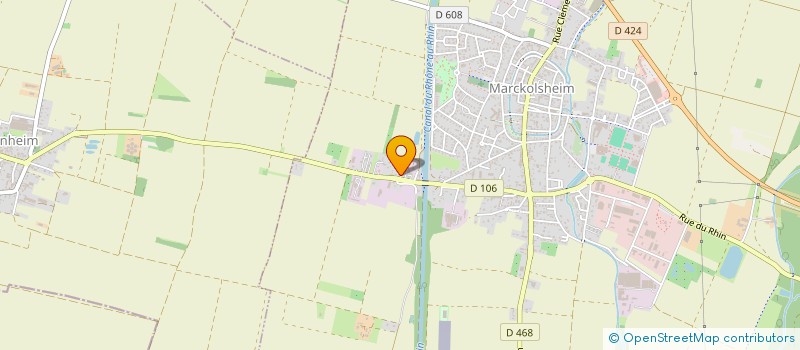 localisation de l'entreprise MONSIEUR SIMON PASQUET  MARCKOLSHEIM