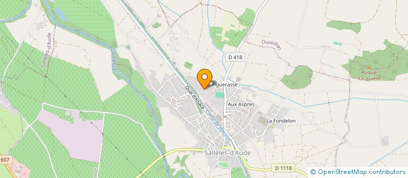 localisation de l'entreprise MONSIEUR SIMON PASQUIER  SALLELES-D'AUDE
