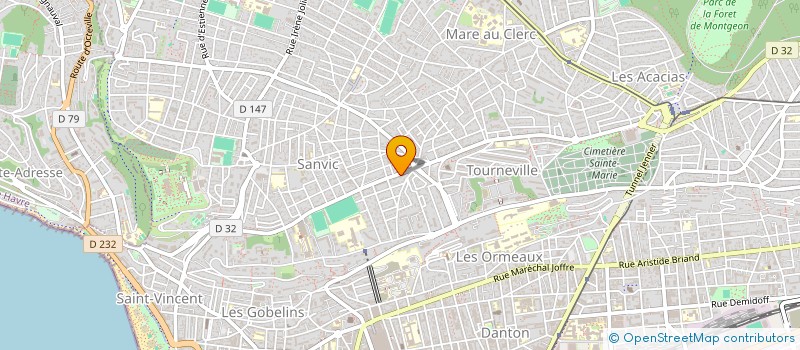 localisation de l'entreprise MONSIEUR SIMON PAUL à LE HAVRE