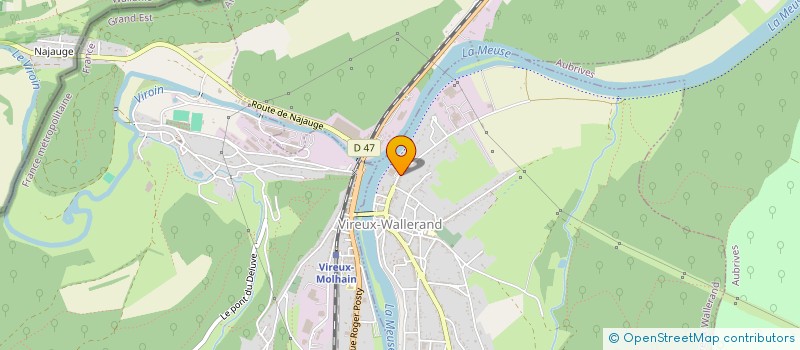 localisation de l'entreprise MONSIEUR SIMON PEISSL  VIREUX-WALLERAND