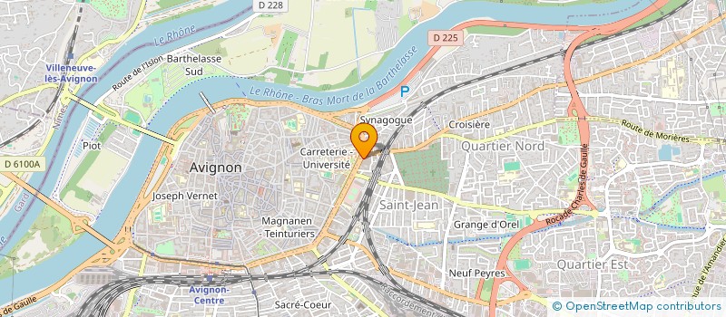 localisation de l'entreprise MONSIEUR SIMON PELISSON à AVIGNON
