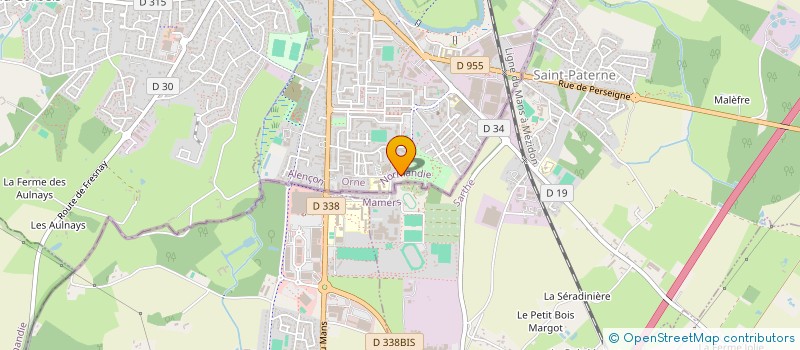 localisation de l'entreprise MONSIEUR SIMON PELLEGRINI à ALENCON