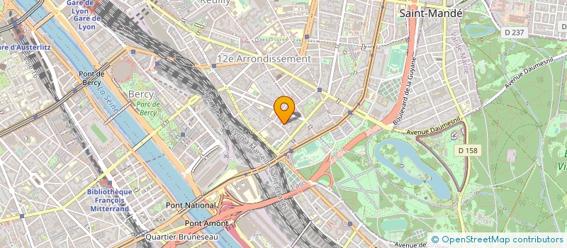 localisation de l'entreprise MONSIEUR SIMON PEREZ  PARIS