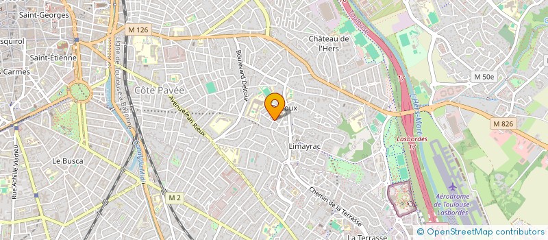 localisation de l'entreprise MONSIEUR SIMON PETITJEAN  TOULOUSE