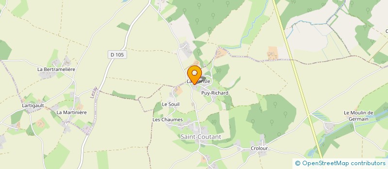 localisation de l'entreprise MONSIEUR SIMON PETRAULT à SAINT-COUTANT