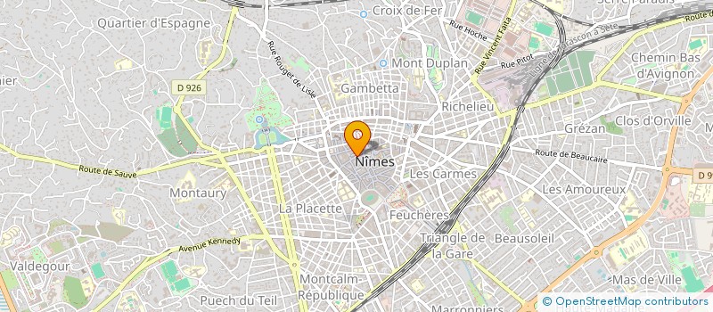 localisation de l'entreprise MONSIEUR SIMON-PIERRE DE GAVRILOFF à NIMES