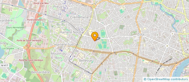 localisation de l'entreprise MONSIEUR SIMON PIERRE POIRET  NANTES