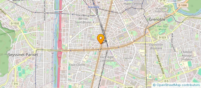 localisation de l'entreprise MONSIEUR SIMON PIGNAL  GRENOBLE