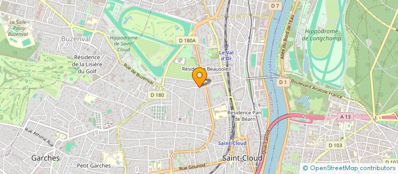 localisation de l'entreprise MONSIEUR SIMON PILCZER à SAINT-CLOUD