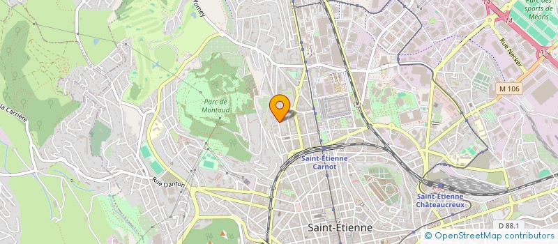 localisation de l'entreprise MONSIEUR SIMON PILLET  SAINT-ETIENNE