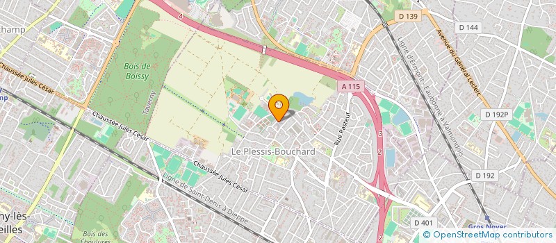 localisation de l'entreprise MONSIEUR SIMON PINTEL à LE PLESSIS-BOUCHARD