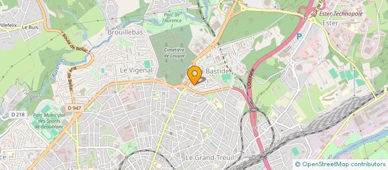 localisation de l'entreprise MONSIEUR SIMON PLAINEMAISON à LIMOGES