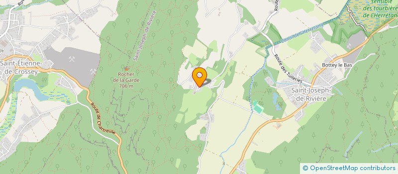 localisation de l'entreprise MONSIEUR SIMON POCHET  MERLAS