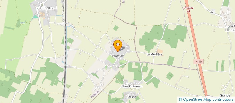 localisation de l'entreprise MONSIEUR SIMON POOLE  PLIBOUX