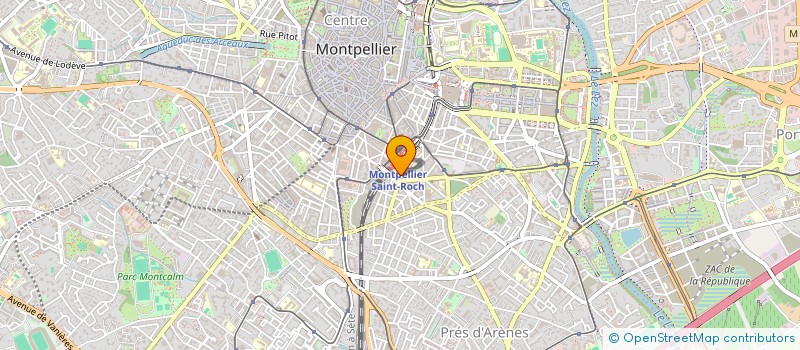 localisation de l'entreprise MONSIEUR SIMON PORTANTE à MONTPELLIER