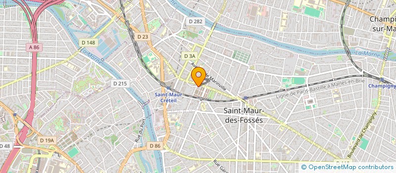 localisation de l'entreprise MONSIEUR SIMON POUGET à SAINT-MAUR-DES-FOSSES