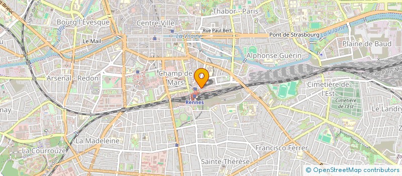 localisation de l'entreprise MONSIEUR SIMON POULAIN  RENNES