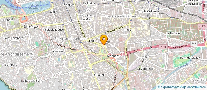 localisation de l'entreprise MONSIEUR SIMON POULAIN à MARSEILLE