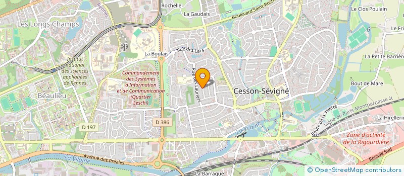 localisation de l'entreprise MONSIEUR SIMON POYAC à CESSON-SEVIGNE