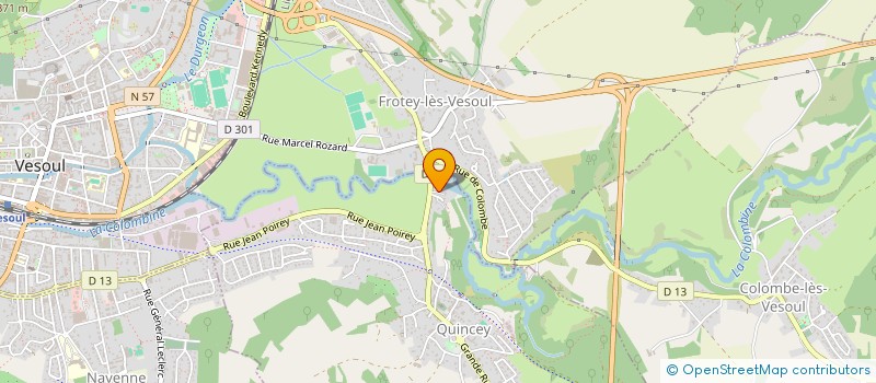 localisation de l'entreprise MONSIEUR SIMON PRETOT  QUINCEY