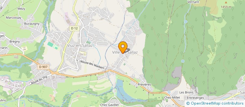 localisation de l'entreprise MONSIEUR SIMON PROST  BONNEVILLE