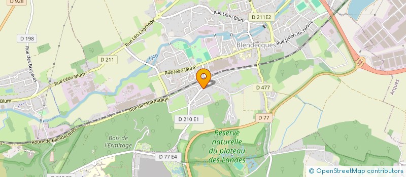 localisation de l'entreprise MONSIEUR SIMON PROVENCE  BLENDECQUES