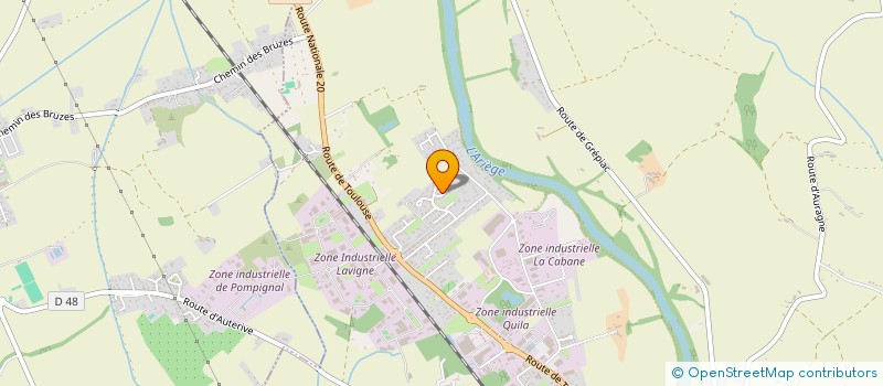 localisation de l'entreprise MONSIEUR SIMON PUJOL  ESPERCE