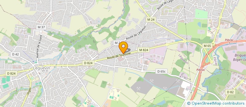 localisation de l'entreprise MONSIEUR SIMON QUAST  LEGUEVIN