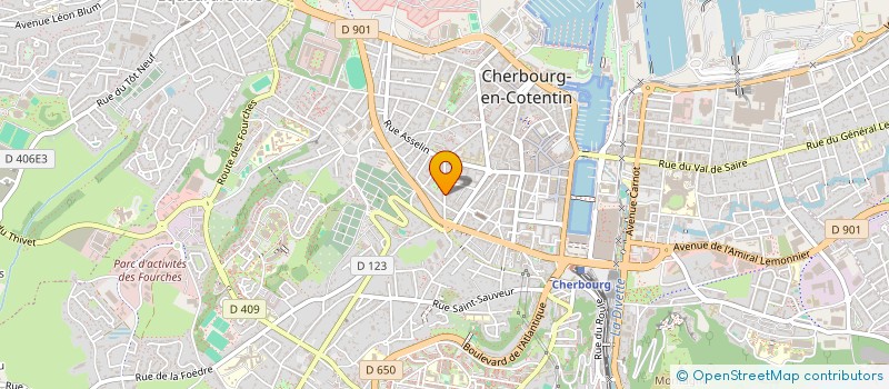 localisation de l'entreprise MONSIEUR SIMON RAMAN  CHERBOURG-EN-COTENTIN