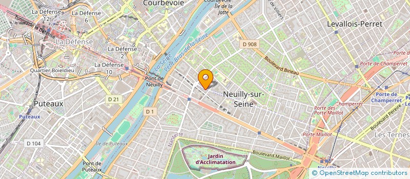 localisation de l'entreprise MONSIEUR SIMON RATERO à NEUILLY-SUR-SEINE