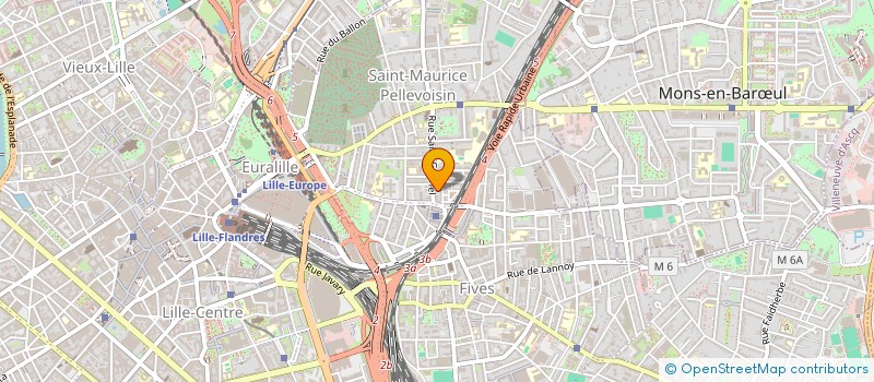 localisation de l'entreprise MONSIEUR SIMON REBILLARD  LILLE