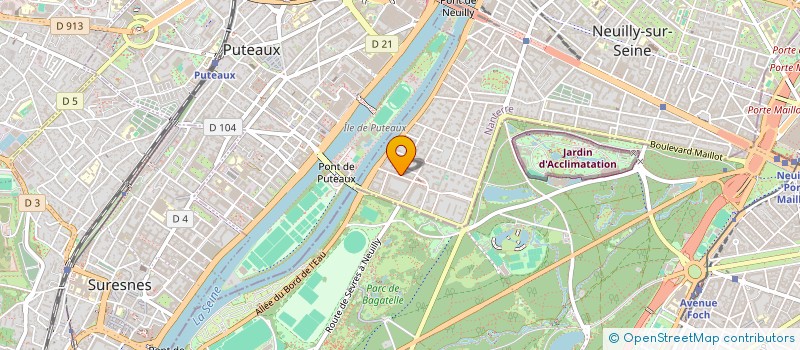 localisation de l'entreprise MONSIEUR SIMON REBUFFIC à NEUILLY-SUR-SEINE