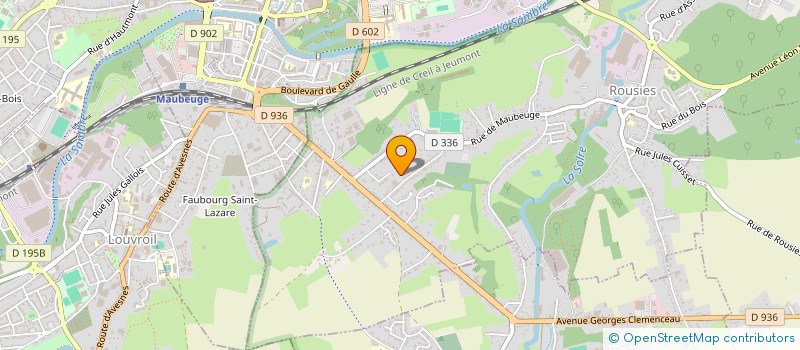 localisation de l'entreprise MONSIEUR SIMON REIF  ROUSIES